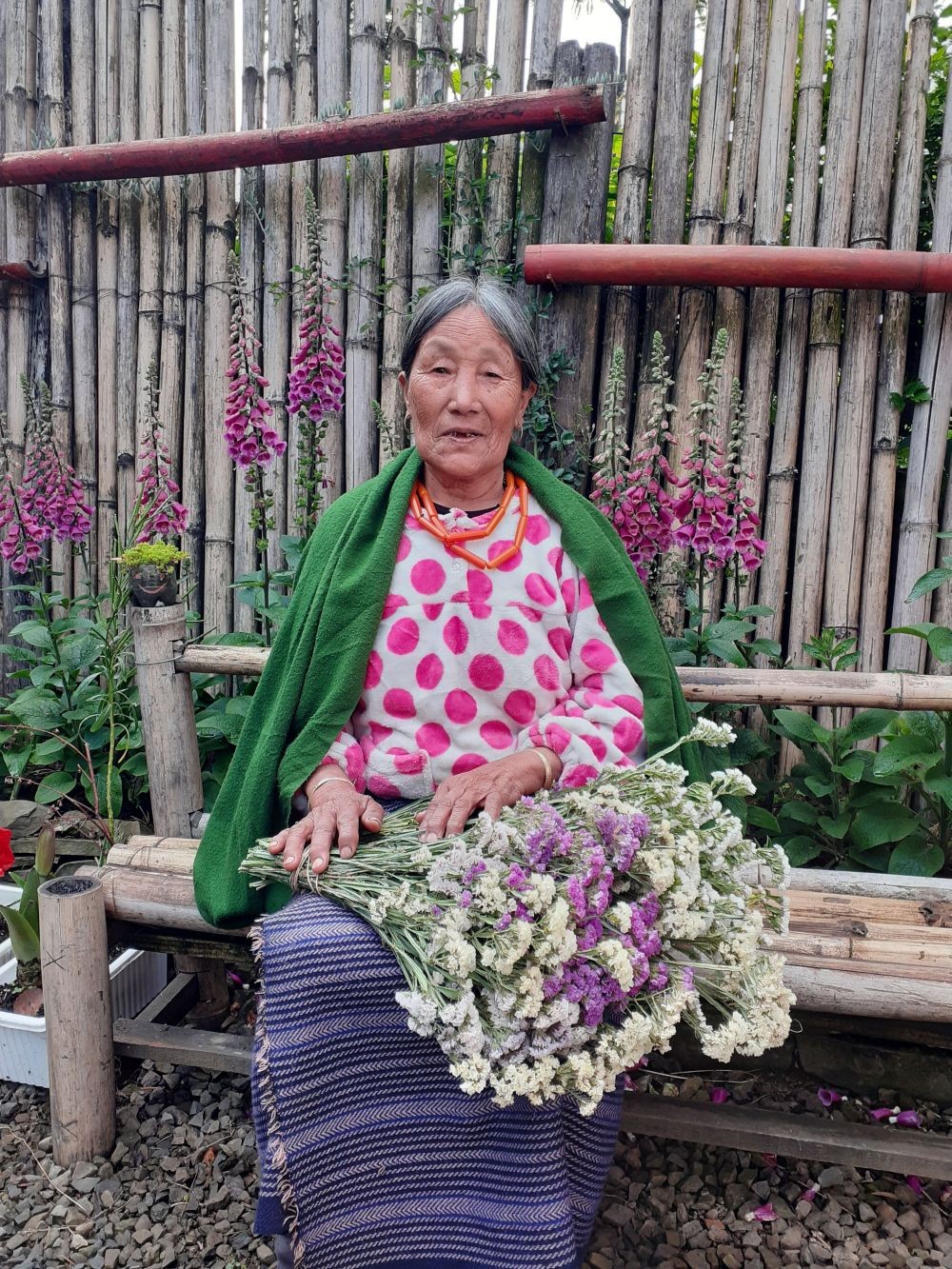 An enduring yet resilient mother for her sons and daughters- 80-year old Neicü-ü (Nitu) Mero. (Morung Photo)